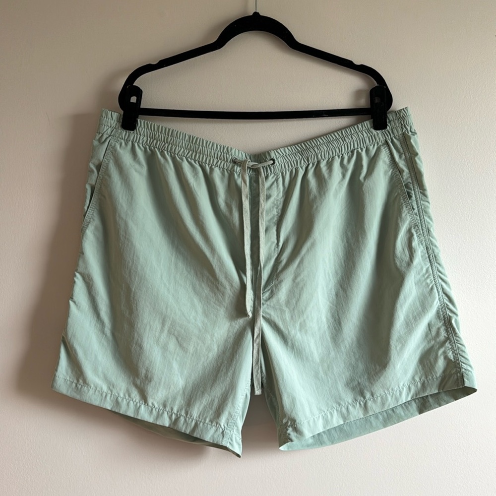 Madewell Men's Green Casual Shorts - Size XXL